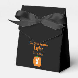Caja Para Regalos Cumpleaños de la Calabaza Pequeña