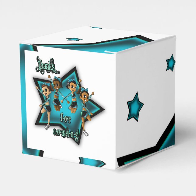 Caja Para Regalos Cumpleaños de los animadores (Costado Anverso)