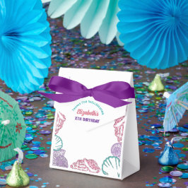 Caja Para Regalos Cumpleaños de los Chicas de las conchas marinas