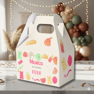 Caja Para Regalos Cumpleaños de los dulces kawaii gummi