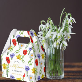 Caja Para Regalos Cumpleaños de los niños de Little Wildflower