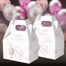 Cumpleaños de Miss Onederful Pink Balloon Girl 1er