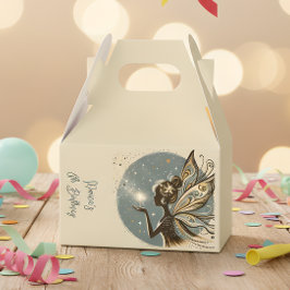 Caja Para Regalos cumpleaños de niños de la silueta de Magic Fairy