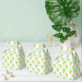 Caja Para Regalos Cumpleaños de verano con limón cítrico
