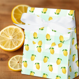 Caja Para Regalos Cumpleaños de verano con limón cítrico