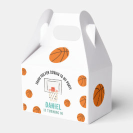 Caja Para Regalos Cumpleaños del baloncesto