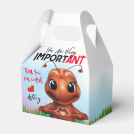 Caja Para Regalos Cumpleaños del Lenguaje de Rótulo Ant