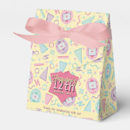 Caja Para Regalos Cumpleaños del Mascota virtual de juegos de retro 