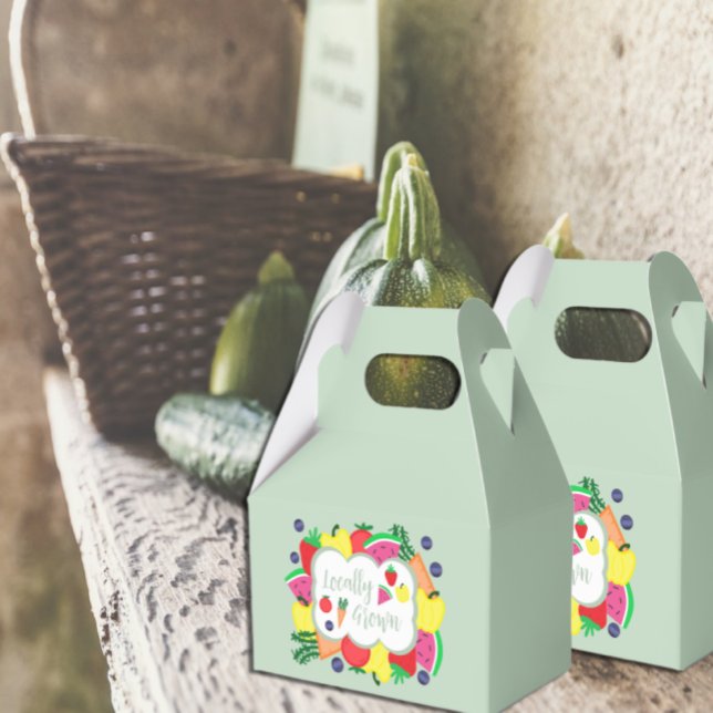 Caja Para Regalos Cumpleaños del mercado de granjeros de cosecha loc (Subido por el creador)