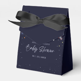 Caja Para Regalos Cumpleaños del niño sobre la luna Fiesta del espac