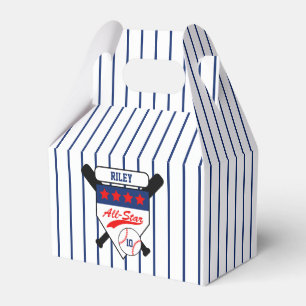 Caja Para Regalos Cumpleaños del personalizado All Star Béisbol