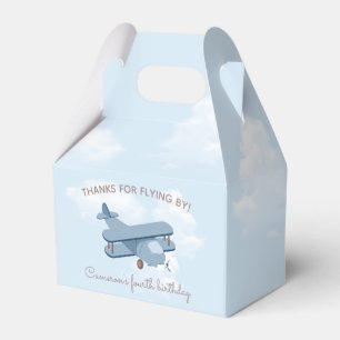 Caja Para Regalos Cumpleaños del piloto de aviones
