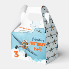 Caja Para Regalos Cumpleaños del piloto de aviones de combate