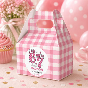 Caja Para Regalos Cumpleaños divertido de 7 años   Fiesta de “Tenía 
