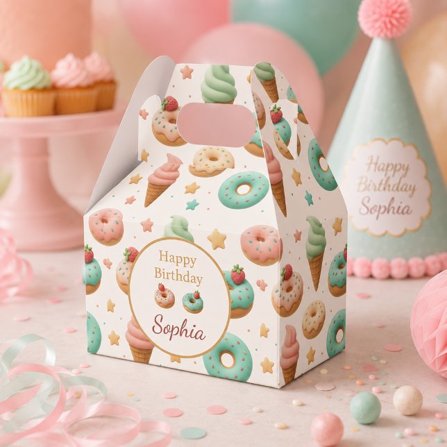 Caja Para Regalos Cumpleaños Dulces Golosinas Personalizadas (Subido por el creador)