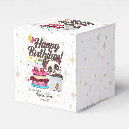 Caja Para Regalos Cumpleaños feliz, mi bebé - Foto/nombre del Person