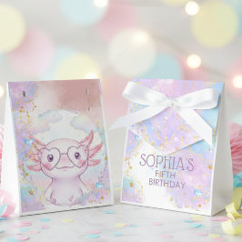 Caja Para Regalos Cumpleaños infantil caprichoso de ajolote