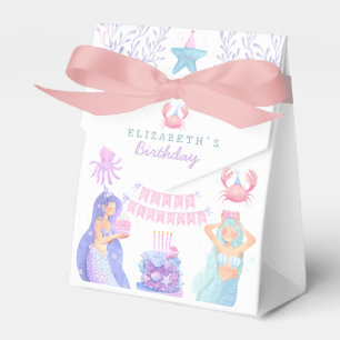 Caja Para Regalos Cumpleaños mágico de la Sirenita