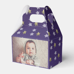 Caja Para Regalos Cumpleaños Multi Estrellas Mezcladas