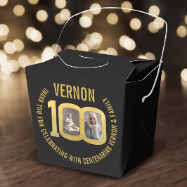 Caja Para Regalos Cumpleaños número 100 personalizado foto regalo ne