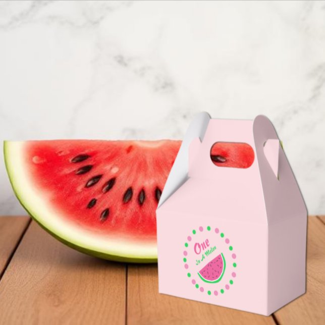 Caja Para Regalos Cumpleaños número uno de One In A Melon (Subido por el creador)