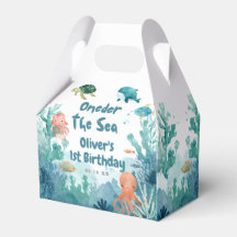 Cumpleaños número uno Oneder el Mar Acuarela