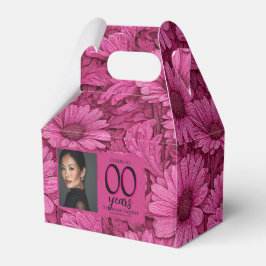 Caja Para Regalos Cumpleaños personalizado Dalsy Floral Milestone