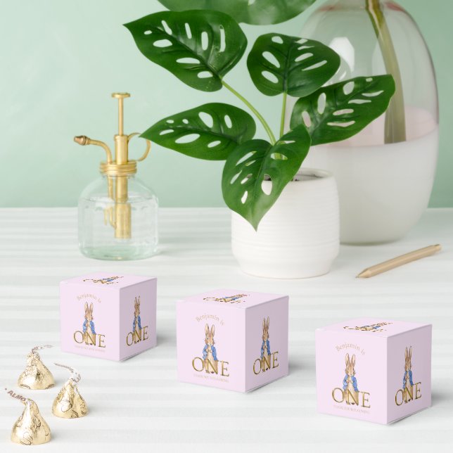 Caja Para Regalos Cumpleaños personalizado del conejo clásico (Múltiple)