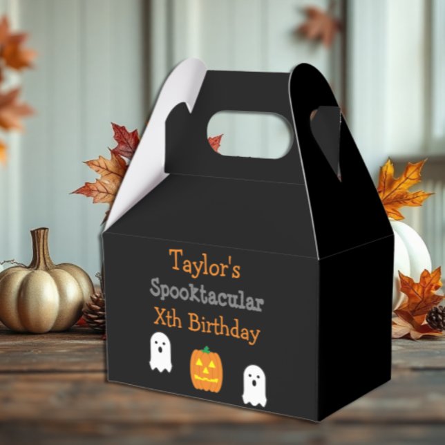 Caja Para Regalos Cumpleaños Spooktacular (Subido por el creador)