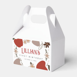 Caja Para Regalos Cumpleaños temática de Apple o Baby Shower