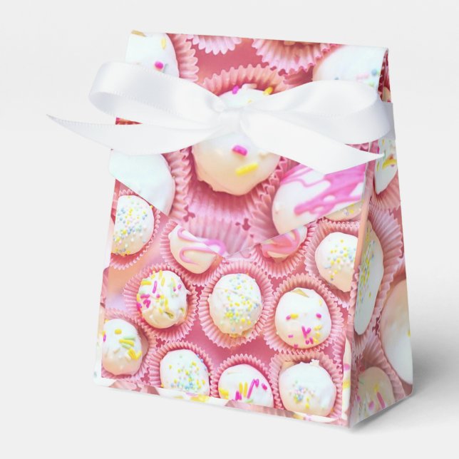 Caja Para Regalos Cupcake Delight Favor Box (Front Side)