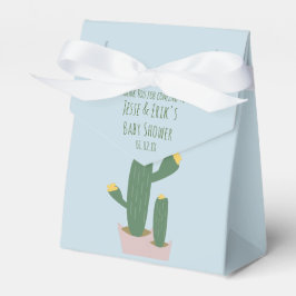 Caja Para Regalos Cupcakes de Cactus Agradecimiento Baby Shower Azu