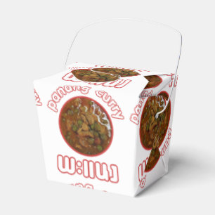 Caja Para Regalos Curry Panang Thai... Comida callejera en Tailandia