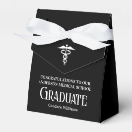 Caja Para Regalos Custom Medical School Black White Graduation Party