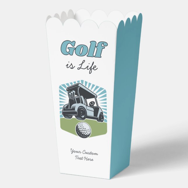 Caja Para Regalos Custom Text Golf is Life (Anverso)