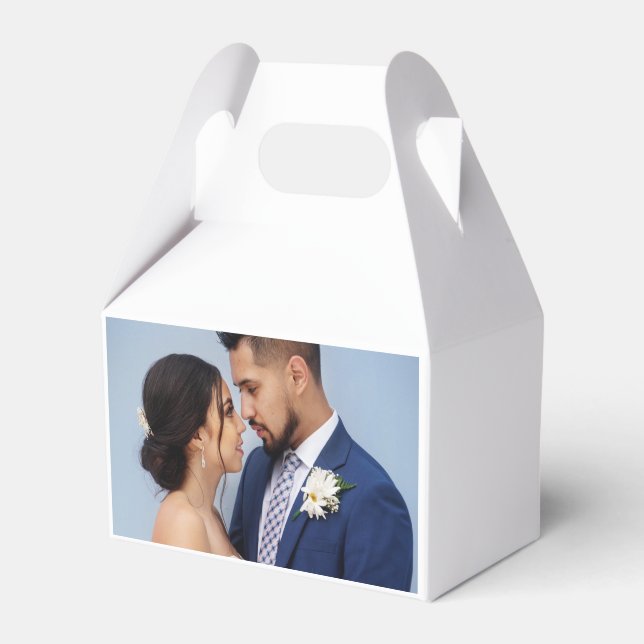 Caja Para Regalos Customized Couple Wedding Photo (Front Side)