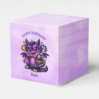 Caja Para Regalos Cute Anime Dragon Girl's Birthday Party