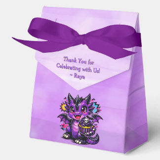 Caja Para Regalos Cute Anime Dragon Girl's Birthday Party Thank You