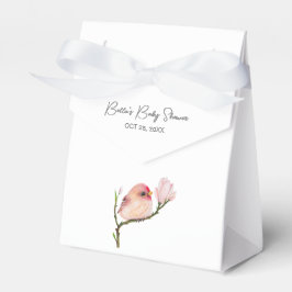Caja Para Regalos Cute Baby Redpoll Bird Baby Shower