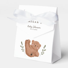 Caja Para Regalos Cute Bear Boy Baby Shower