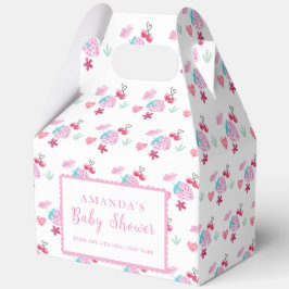 Caja Para Regalos Cute Berry Sweet SValentine Baby Shower
