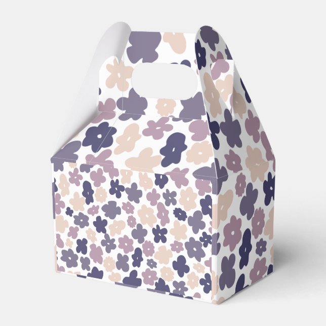 Caja Para Regalos Cute Boho Daisy Baby Shower (Front Side)