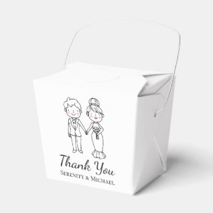 Caja Para Regalos Cute Bride Groom Hangover Kit Boda personalizado