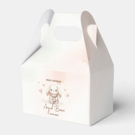 Caja Para Regalos Cute Bunny Baby Shower