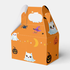 Caja Para Regalos Cute Cat fantasma sábana Halloween regalos de fies