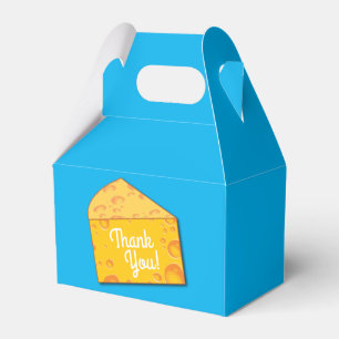 Caja Para Regalos Cute Cheese Wedge Kids Primer Fiesta de cumpleaño