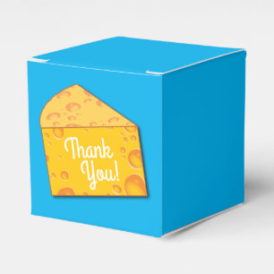 Caja Para Regalos Cute Cheese Wedge Kids Primer Fiesta de cumpleaños