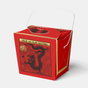 Caja Para Regalos Cute Dragon Chino Año 2024 Cumpleaños Zodiaco TOFB