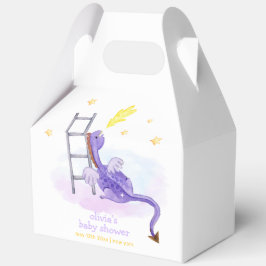 Caja Para Regalos Cute Dreamy Fairytale Dragon Stars Baby Shower