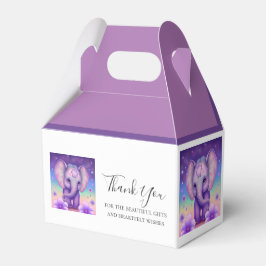 Caja Para Regalos Cute Elephant gracias